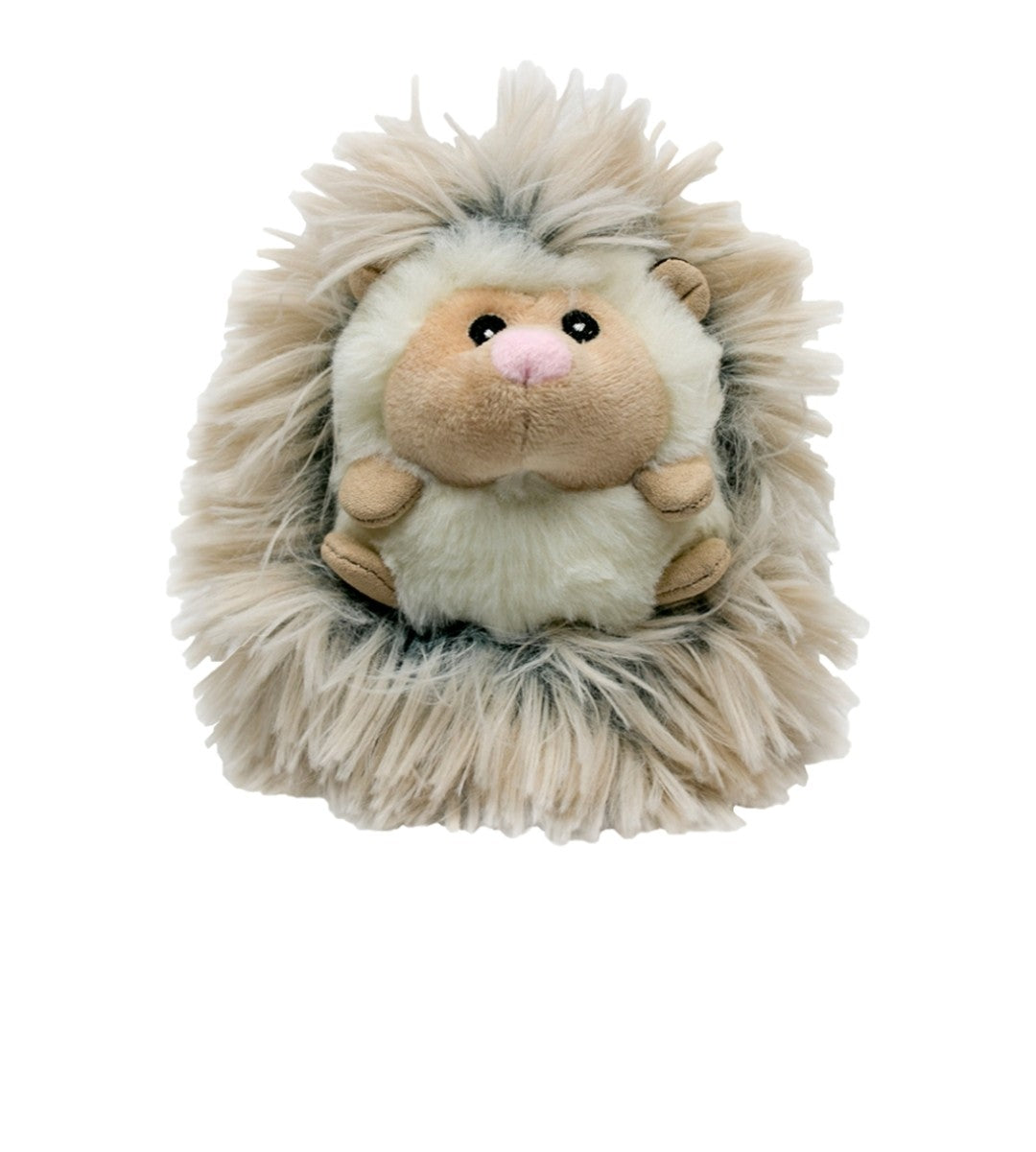 Tall Tails Dog Plush Squeaker Hedgehog 5 in