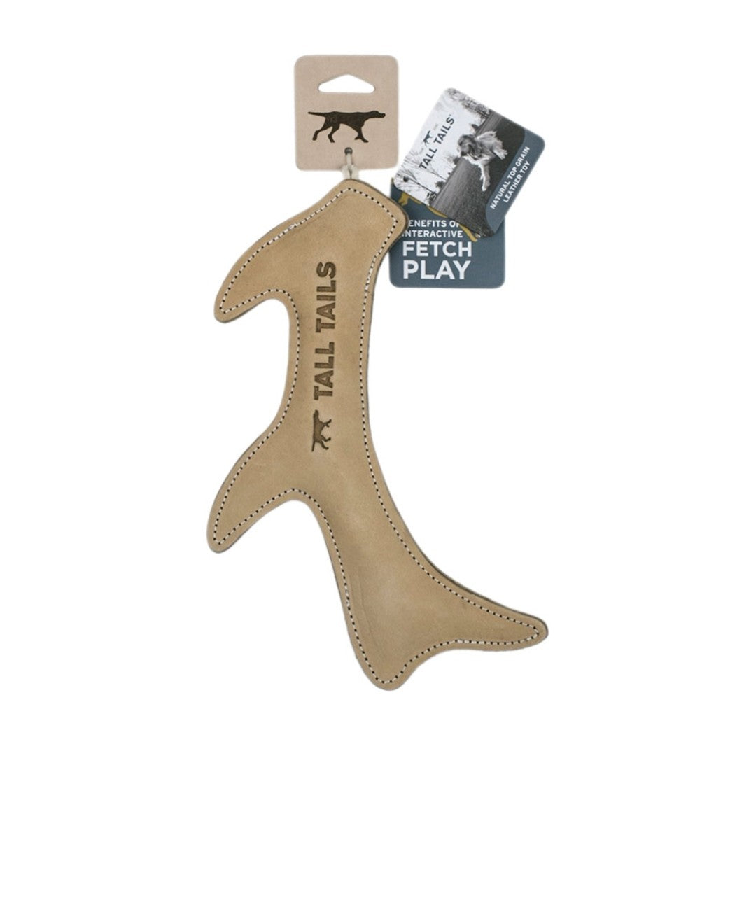 Tall Tails Dog Top Grain Leather Antler 11 in