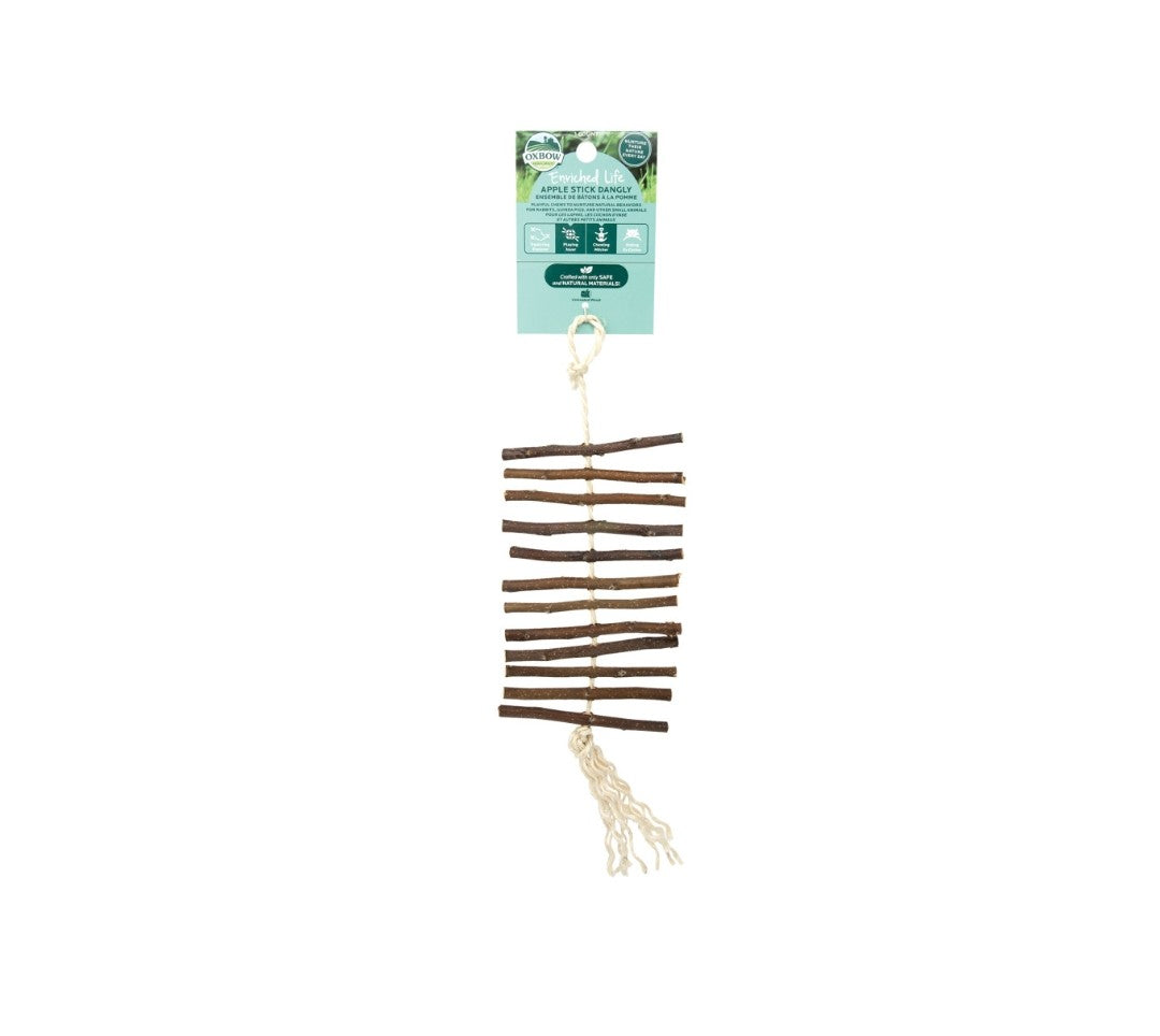 Oxbow Apple Stick Dangly Small Animal Toy