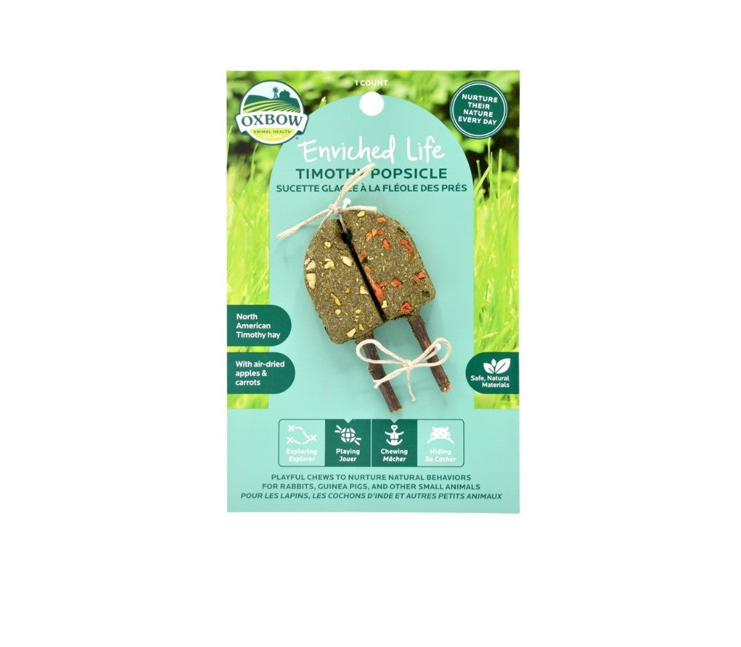Oxbow Timothy Popsicle Small Animal Chew