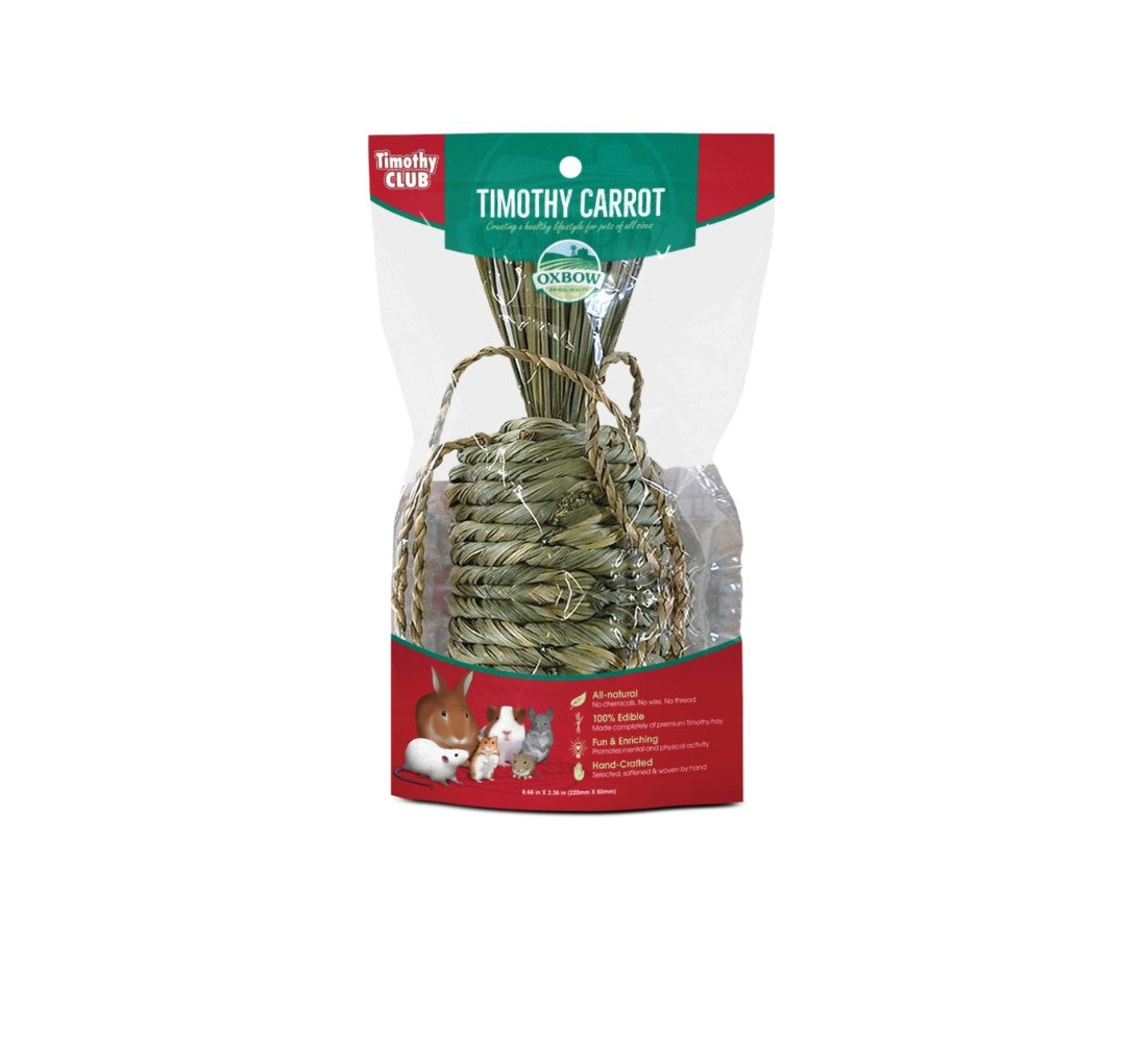Oxbow Timothy Carrot Small Animal Treat