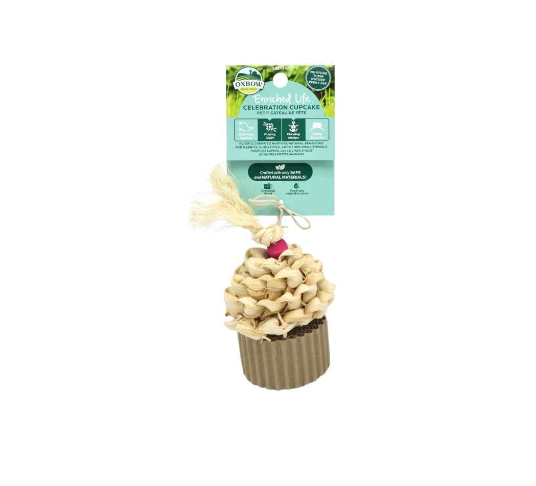 Oxbow Celebration Cupcake Small Animal Chew