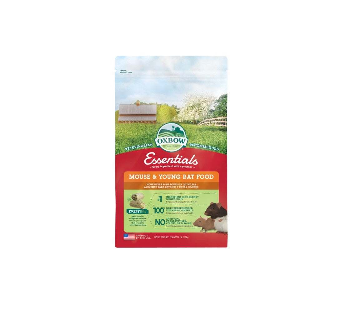 Oxbow Mouse and Young Rat Food 2.5 lbs