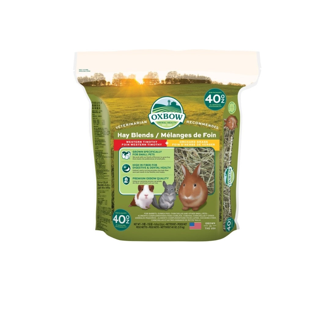 Oxbow Western Timothy Hay and Orchard Grass Hay Blends 40 oz