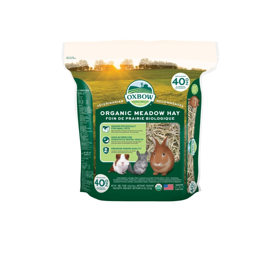 Oxbow Organic Meadow Hay Small Animal 40 oz