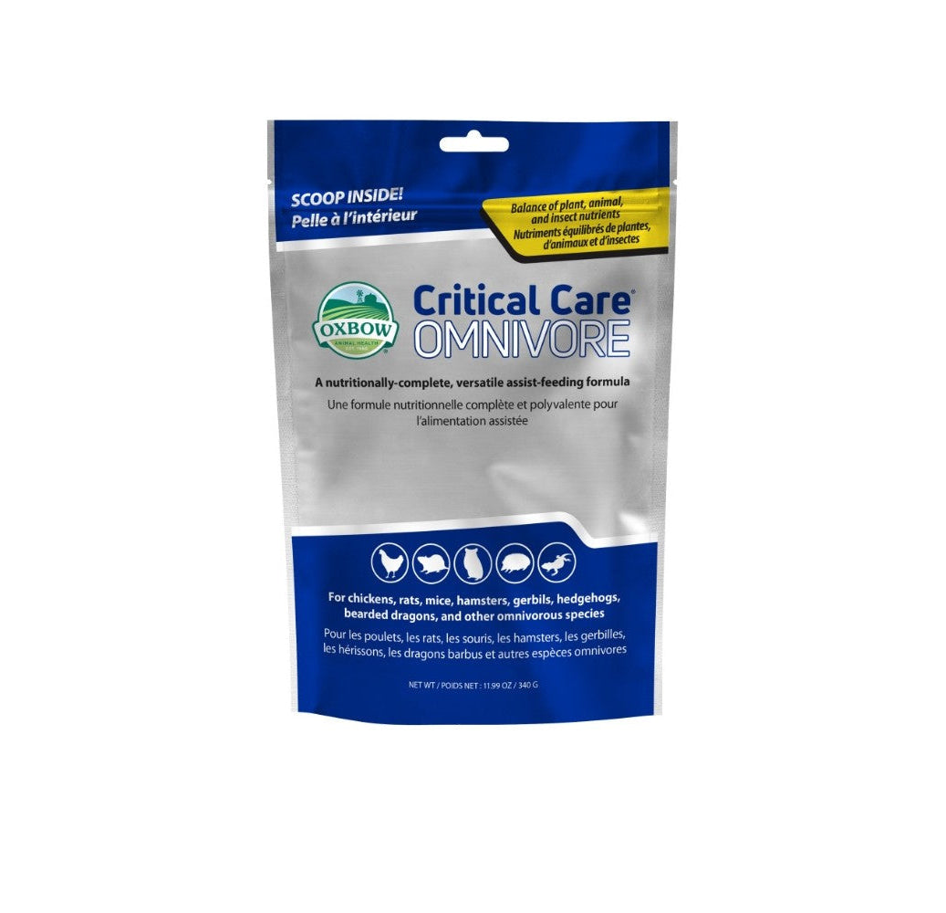 Oxbow Critical Care Omnivore Feeding Formula 12 oz