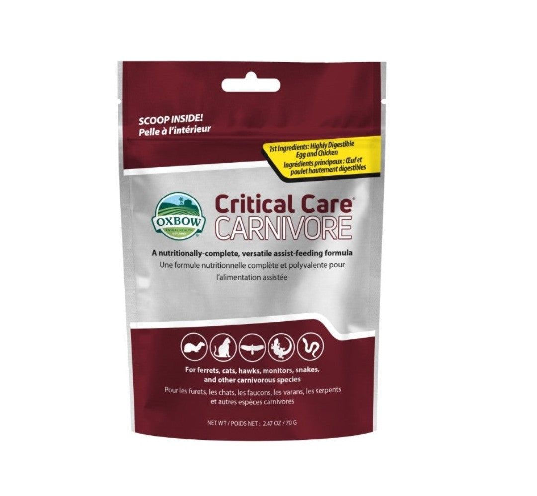 Oxbow Critical Care Carnivore Feeding Formula 2.47 oz