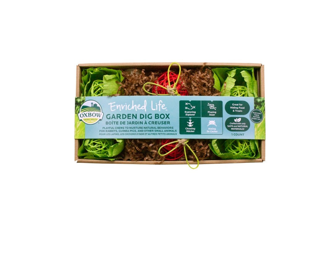Oxbow Garden Dig Box Small Animal Chew Toy