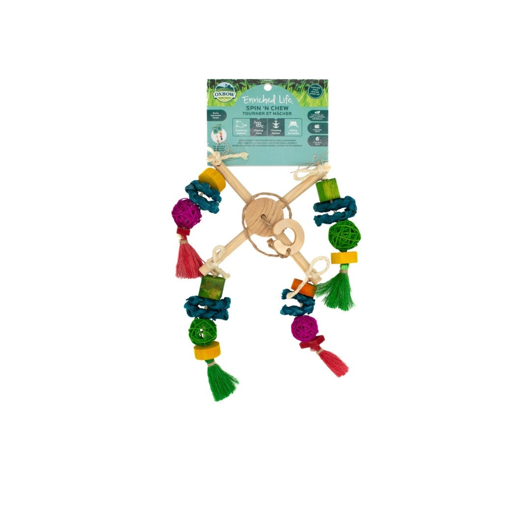Oxbow Spin And Chew Small Animal Toy