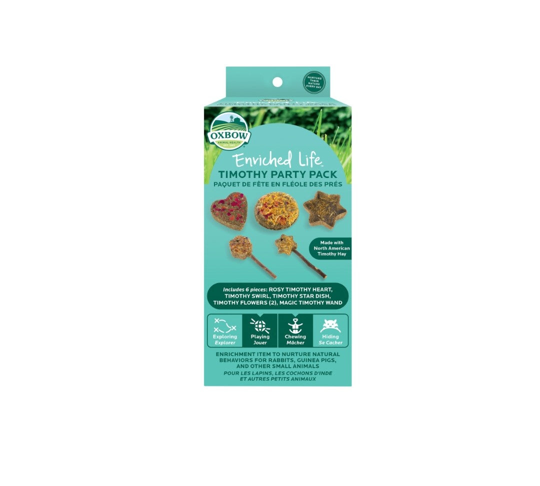 Oxbow Timothy Party Pack Small Animal Chews