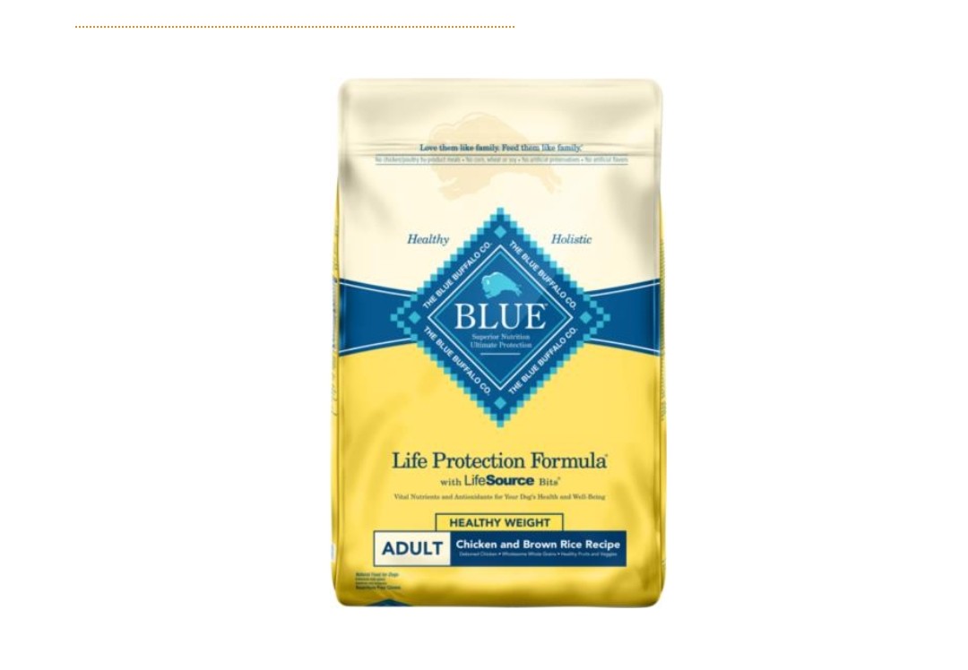 Blue Buffalo Dog Healthy Weight Chicken And Rice 30 lbs