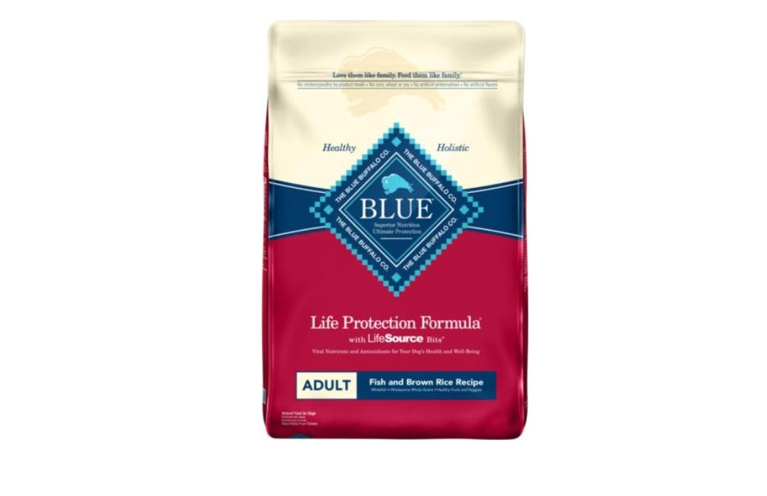 Blue Buffalo Adult Dog Fish And Brown Rice 30 lbs