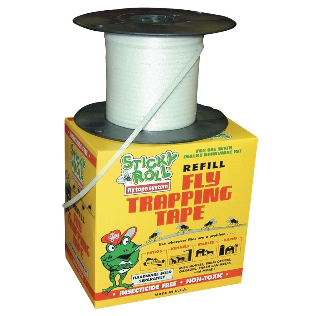 Refill Tape For Sticky Roll Fly Tape Kits 600' For Deluxe Kit