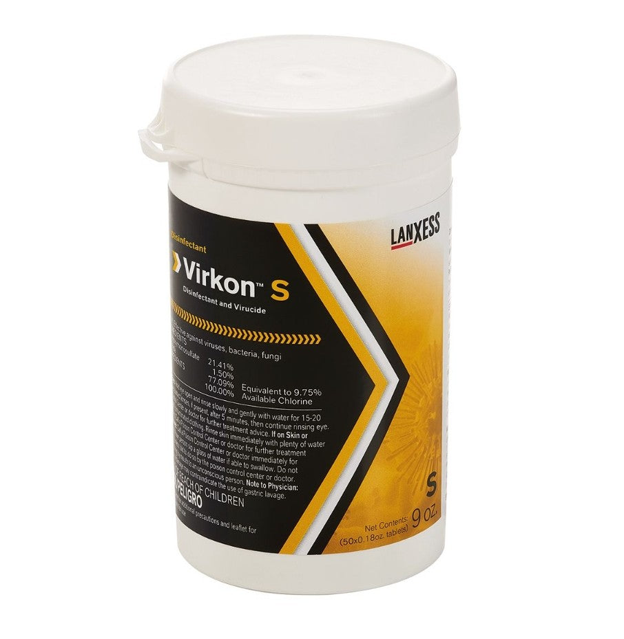 Virkon S Disinfectant and Virucide Tablets 50