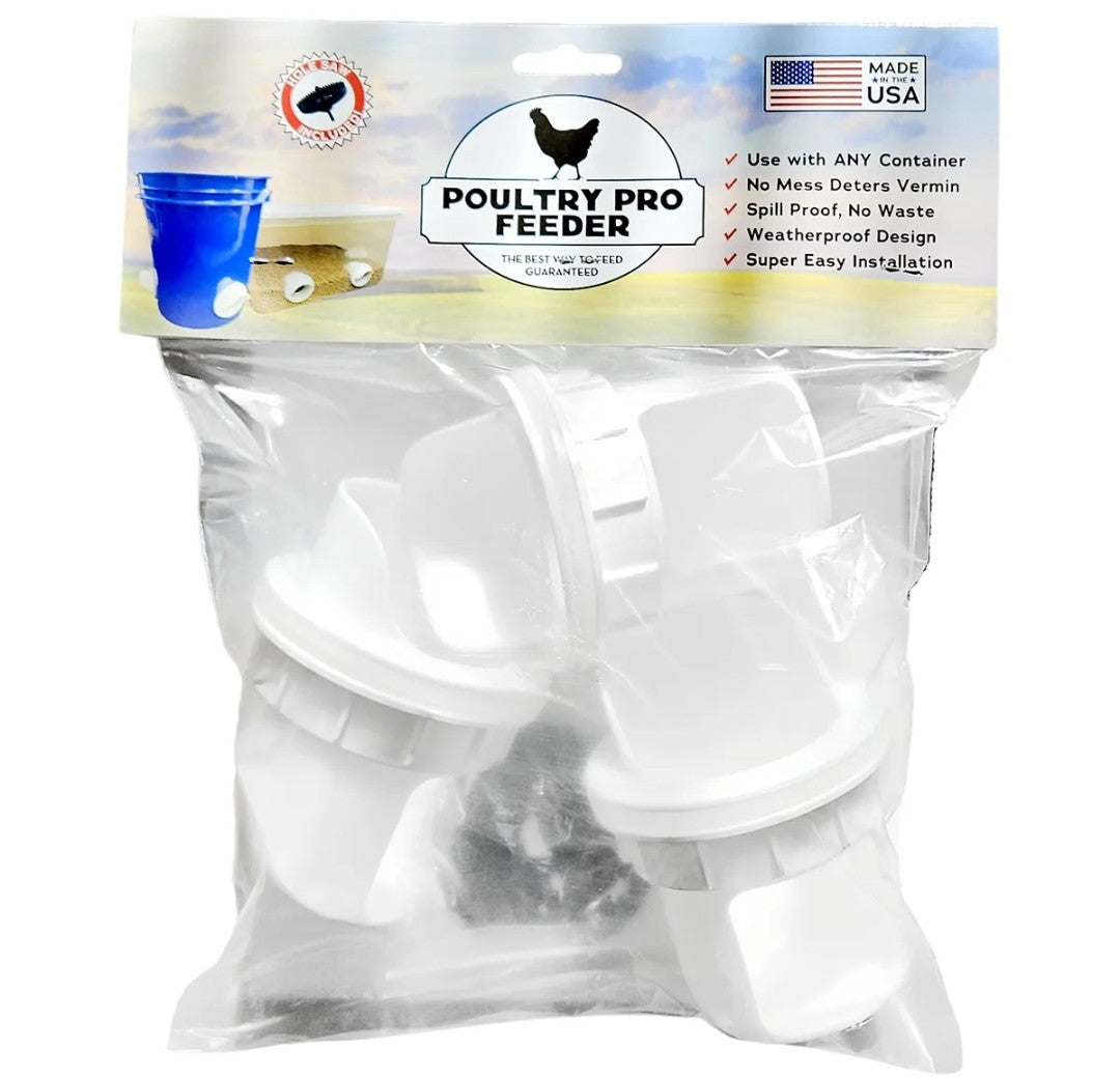 Poultry Pro Feeder Kit 6 piece