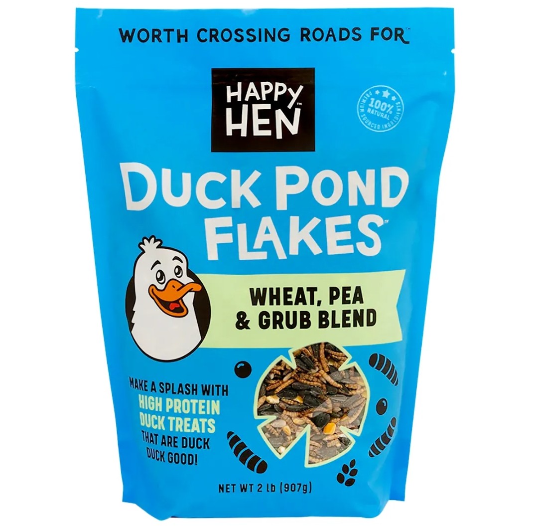 Happy Hen Duck Pond Treat Flakes 2 lbs