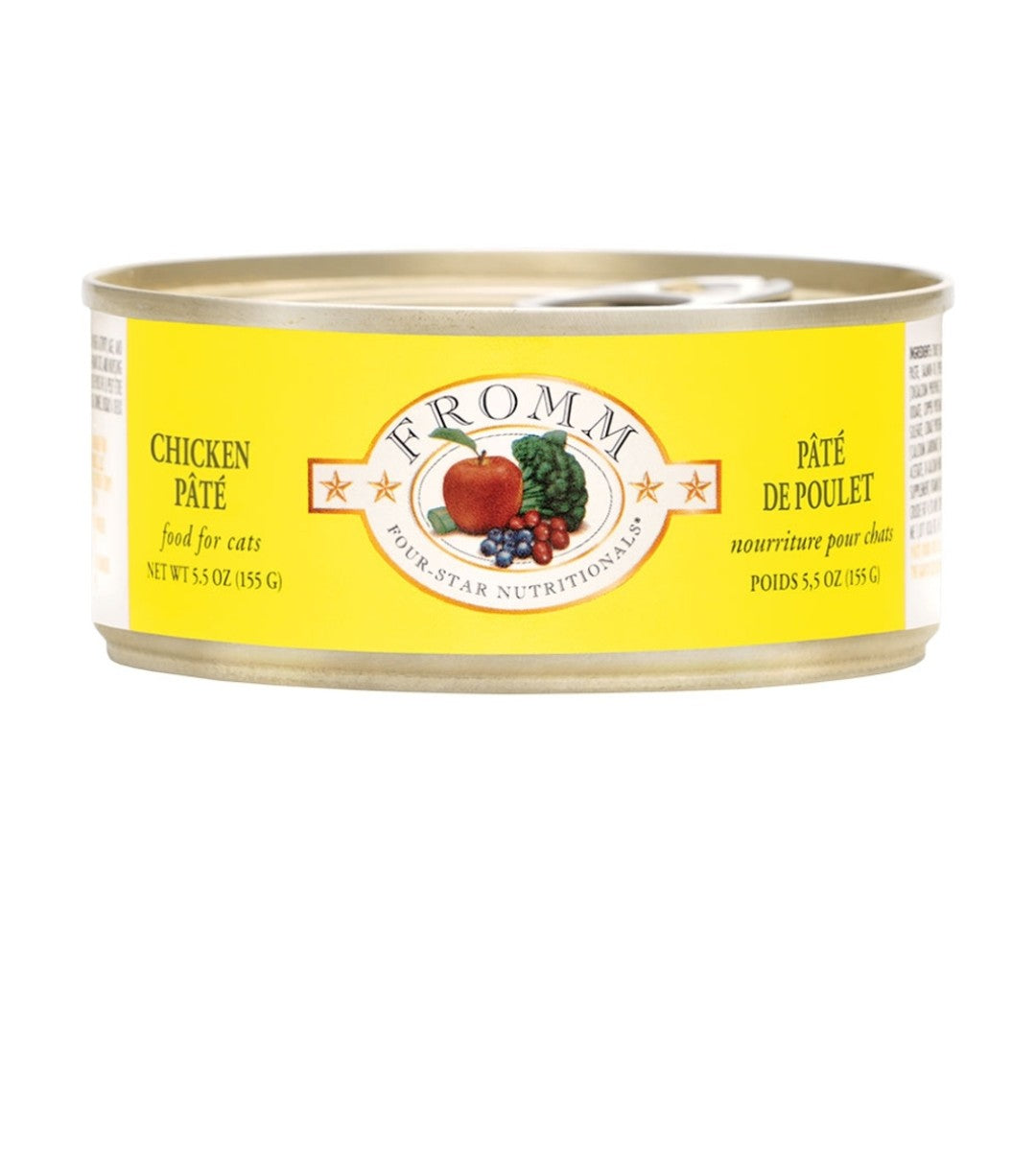 Fromm Cat 4 Star Chicken 5.5 oz cans 12 pack