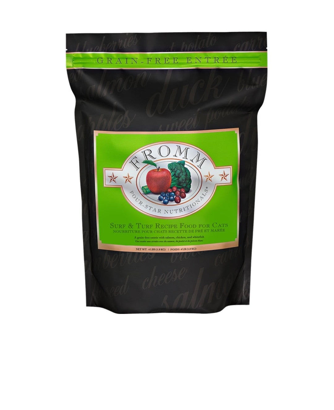 Fromm Cat 4 Star Grain Free Surf and Turf 4 lbs