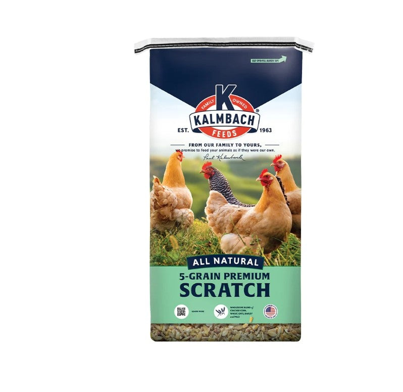 Kalmbach All Natural 5 Grain Premium Scratch Grain 50 lbs
