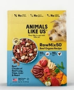 Animals Like Us Freeze Dried Raw Mix Grass-Fed Beef Dog 2 lbs