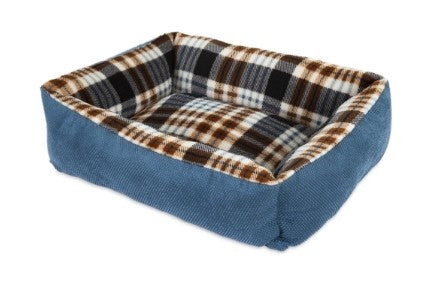 Petmate Aspen Pet Plaid Lounger Bed 20"×15"