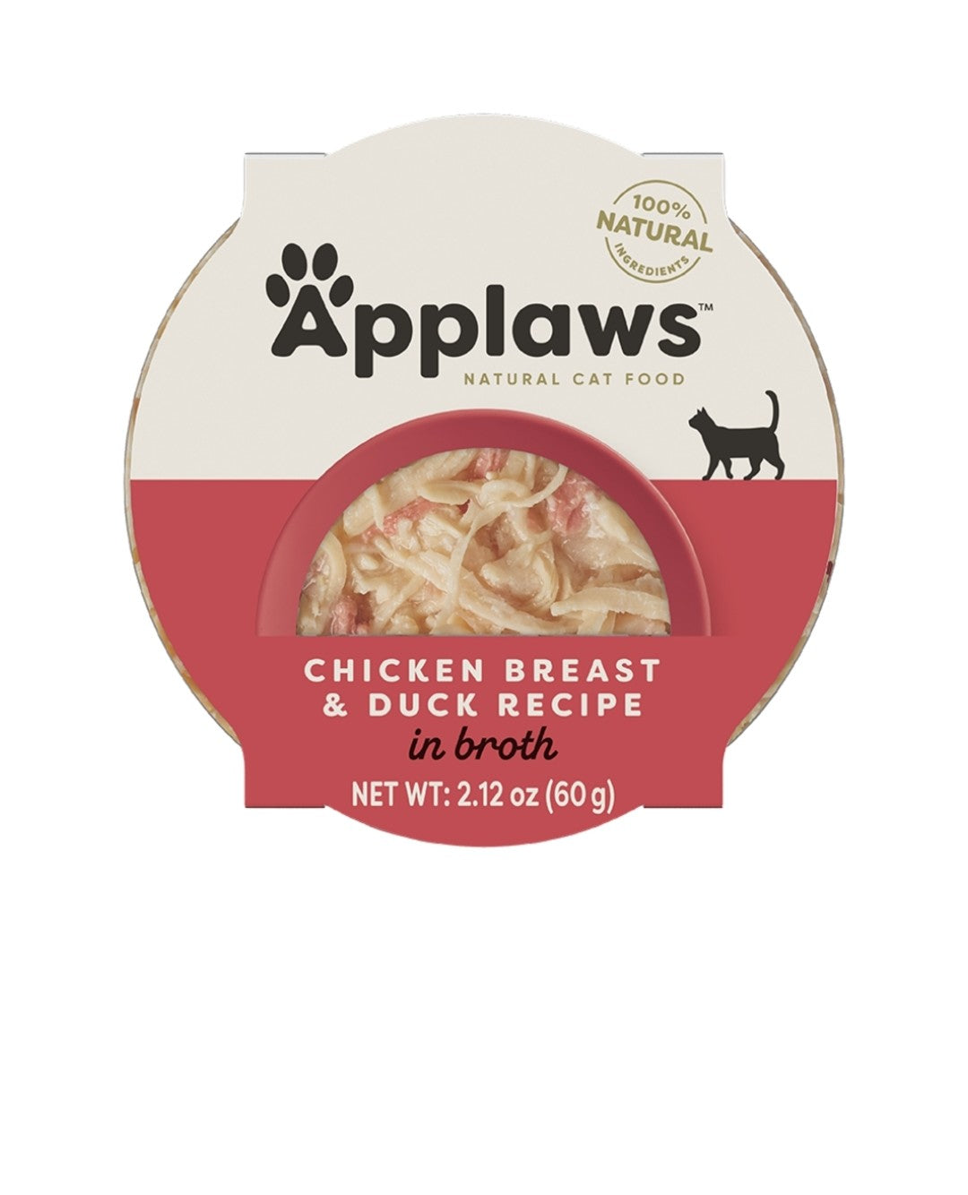 Applaws Cat Chicken Breast With Duck Peel Top Dish 2.12 oz 10 pack