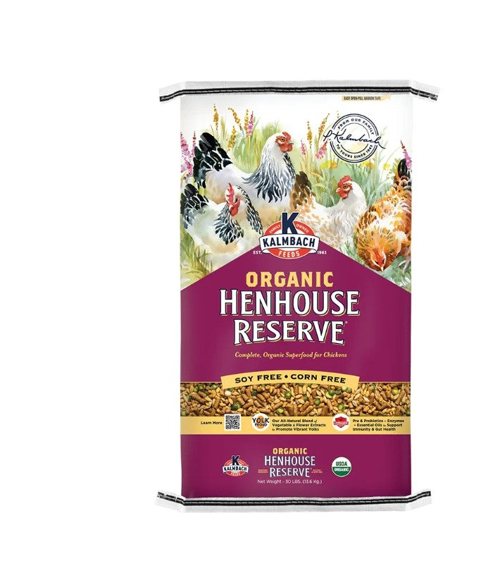 Organic henhouse reserve