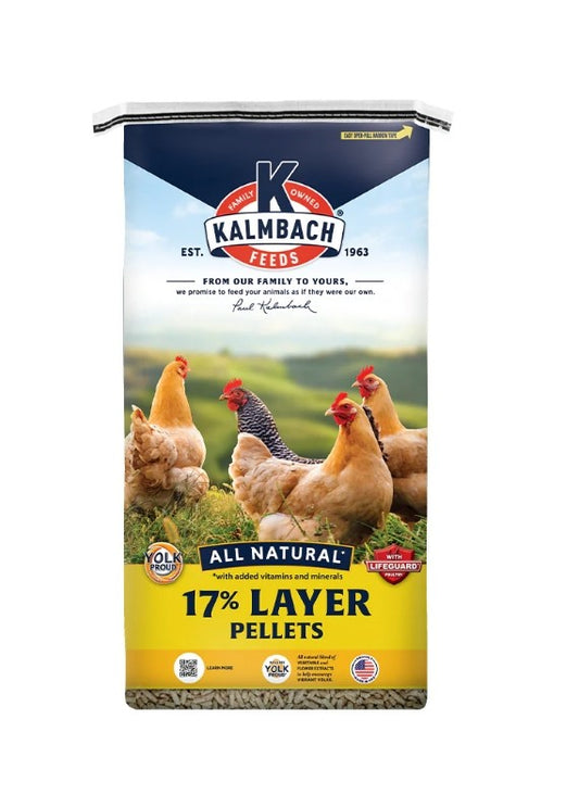 17% All Natural layer pellets