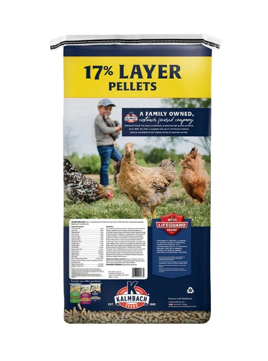 17% All Natural layer pellets