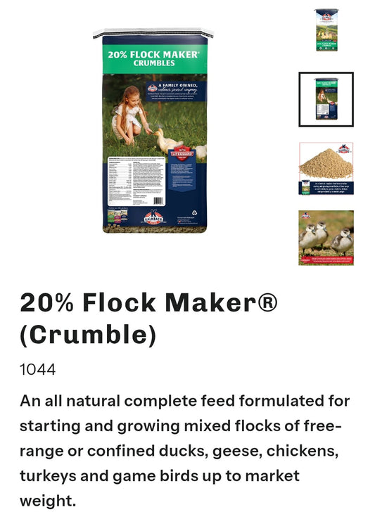 20% Flock Maker Crumble
