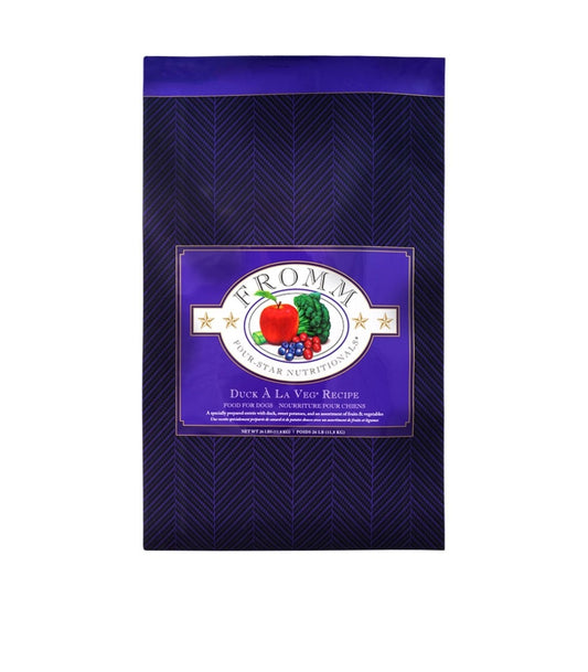 Fromm Dog Food  4 Star Duck A La Veg 12lb
