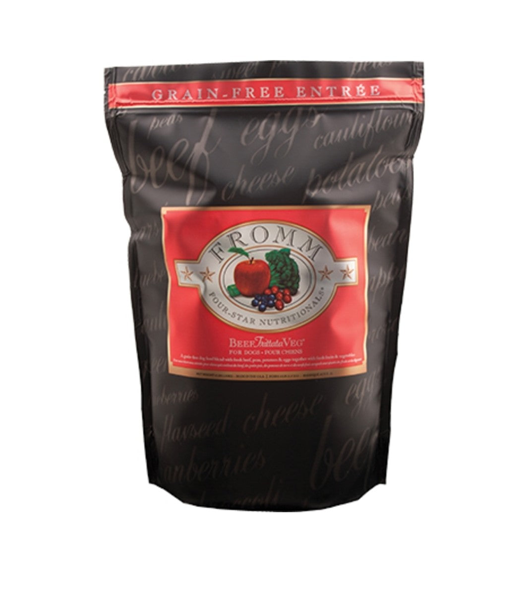 Fromm Dog Food  4 Star Grain Free Beef Frittata 26lb
