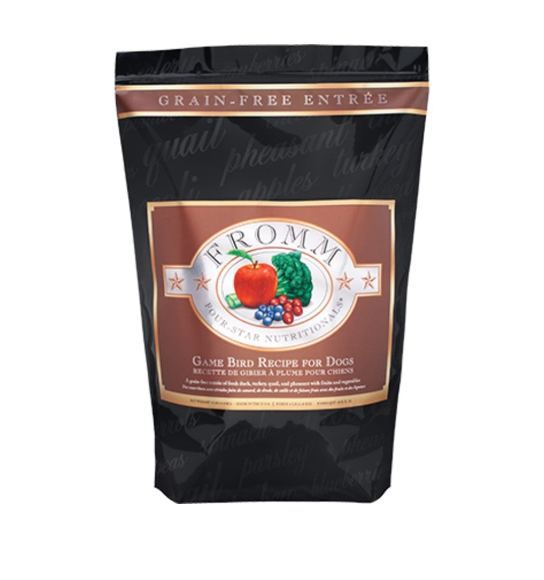 Fromm Dog Food 4 Star Grain Free Gamebird 12lb