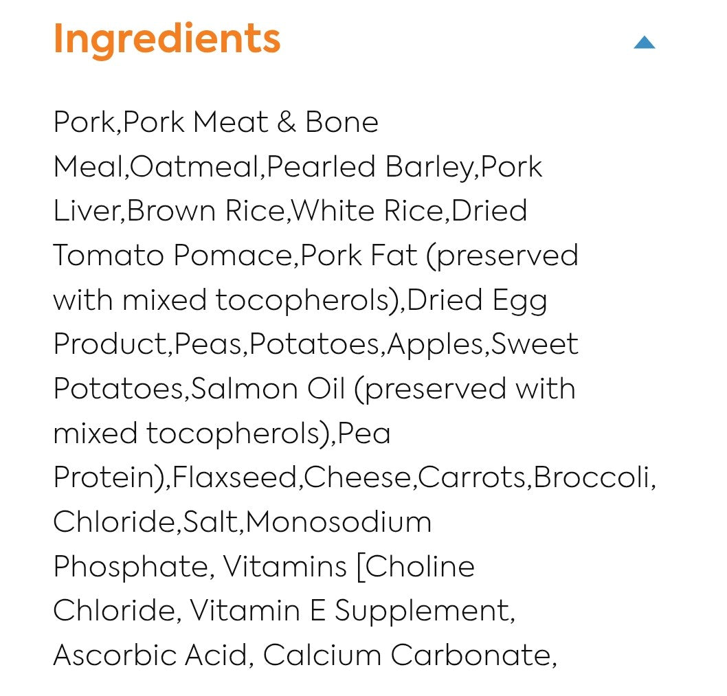 Fromm Dog Food 4Star Pork & Applesauce 4lb