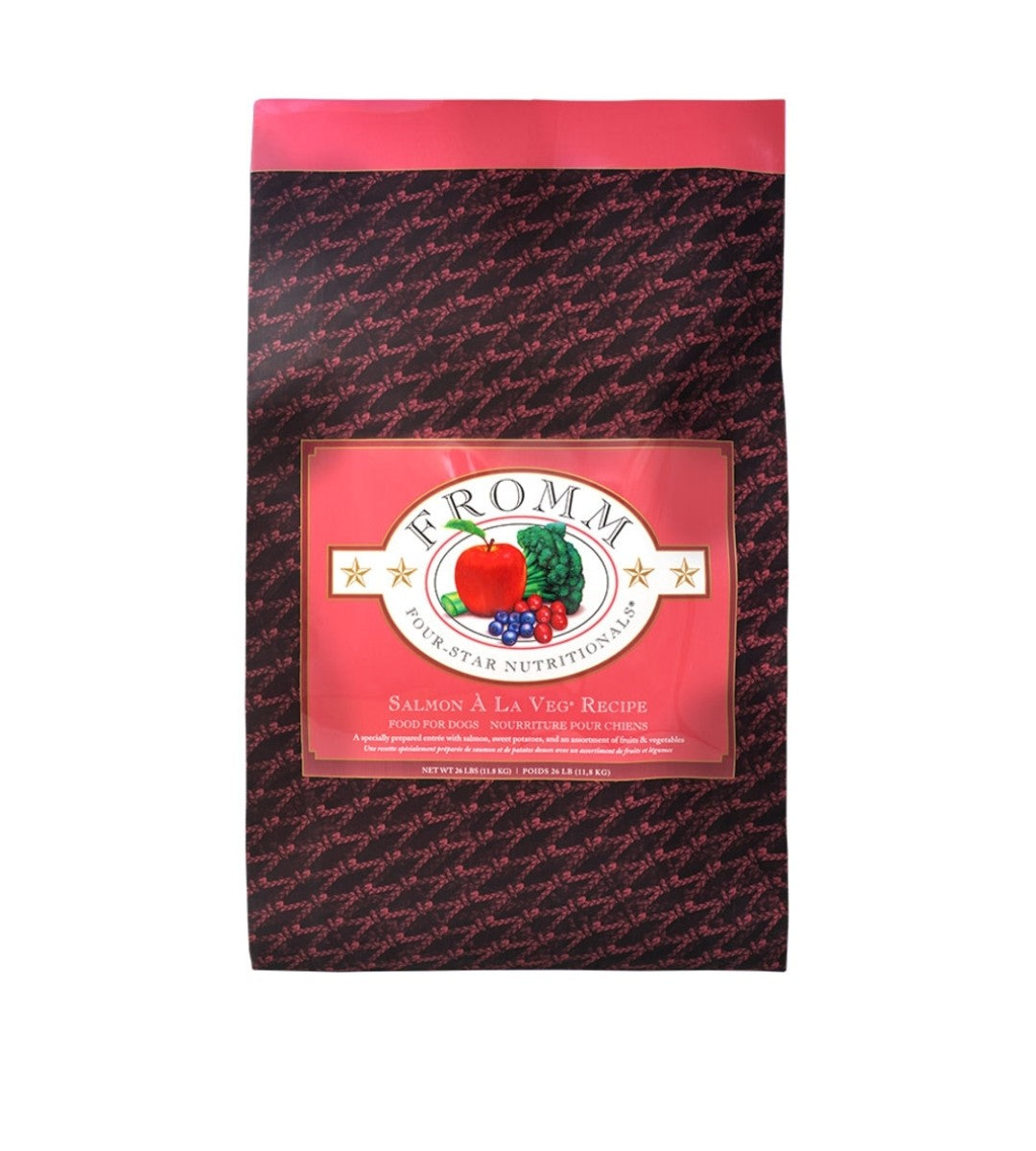 Fromm Dog Food 4Star Salmon A La Veg 26lb