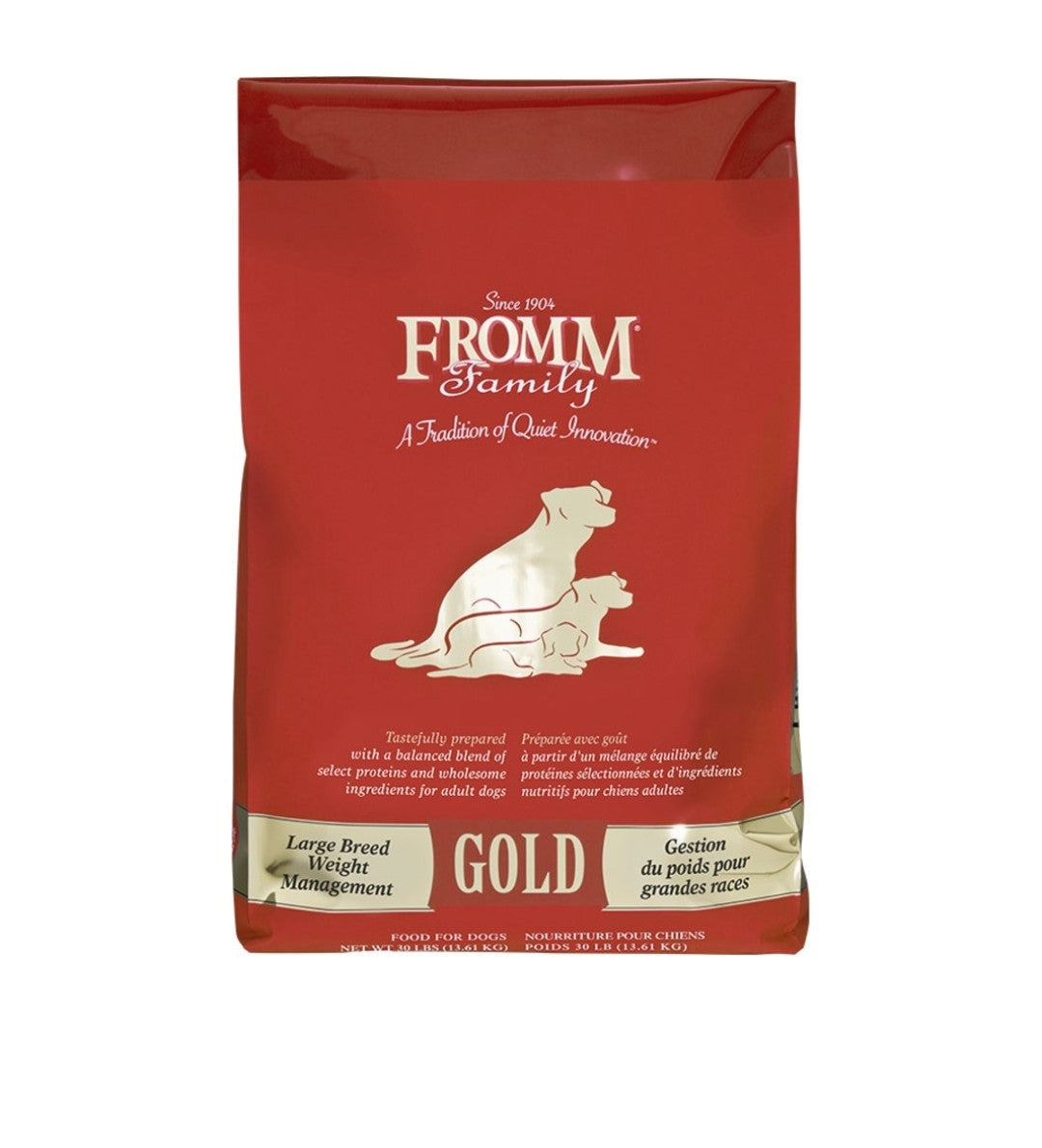 Fromm Dog Food Gold Weight Management Large Breed 30lb