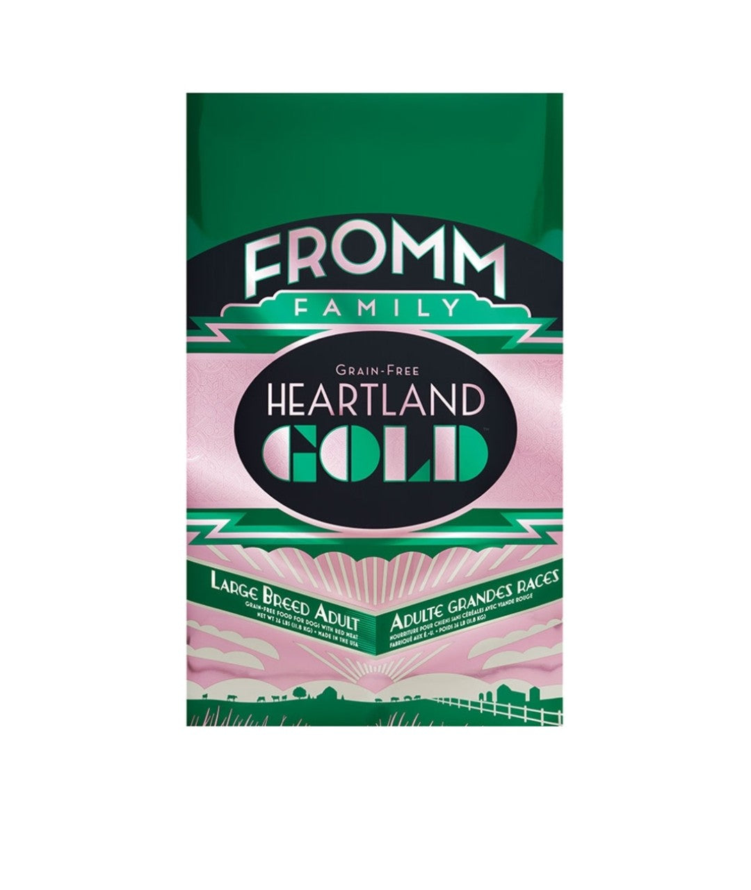 Fromm Dog Food Heartland Gold Grain Free Large Breed Adult 26lb