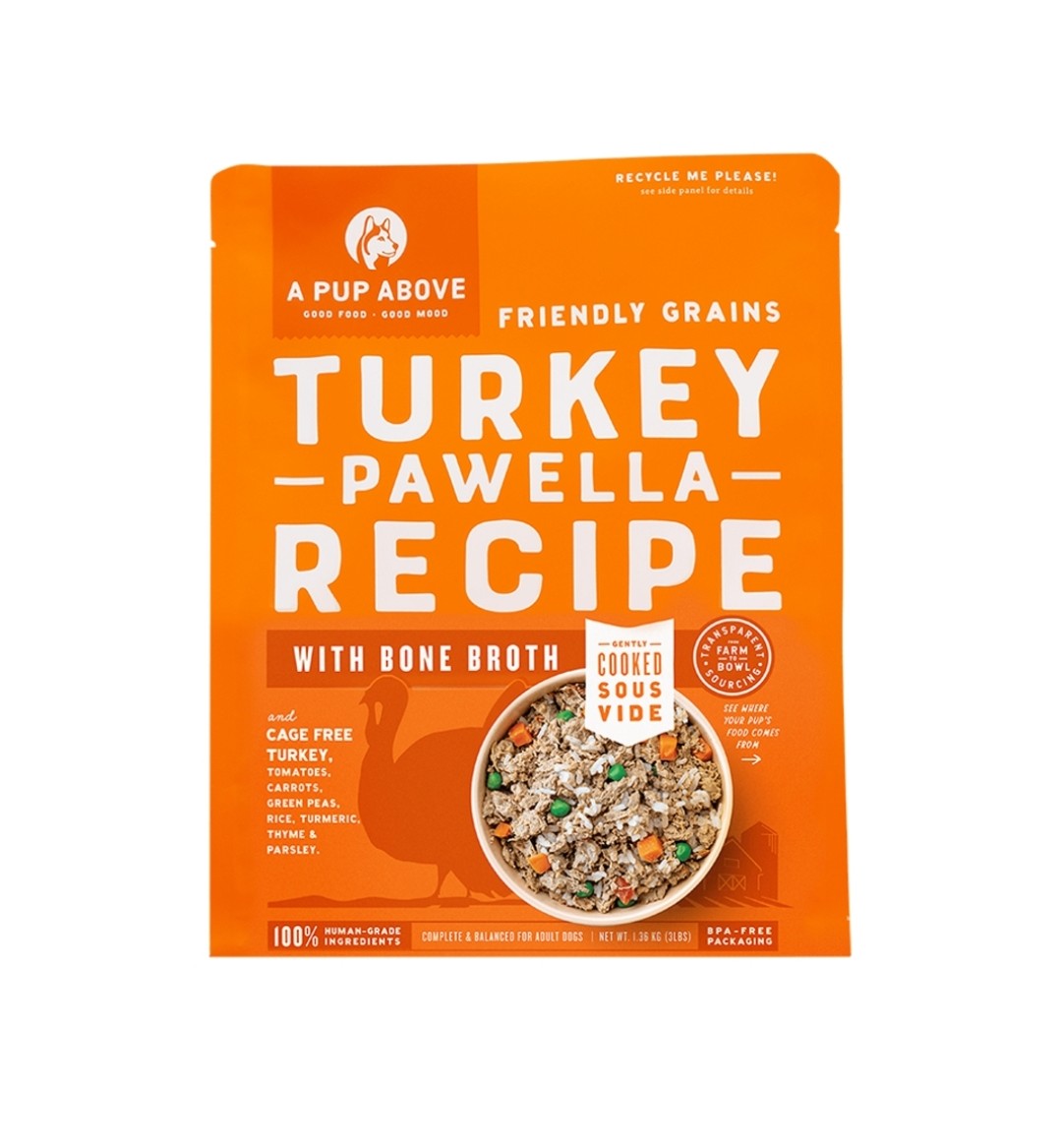 A Pup Above Frozen Grains Turkey 3lb