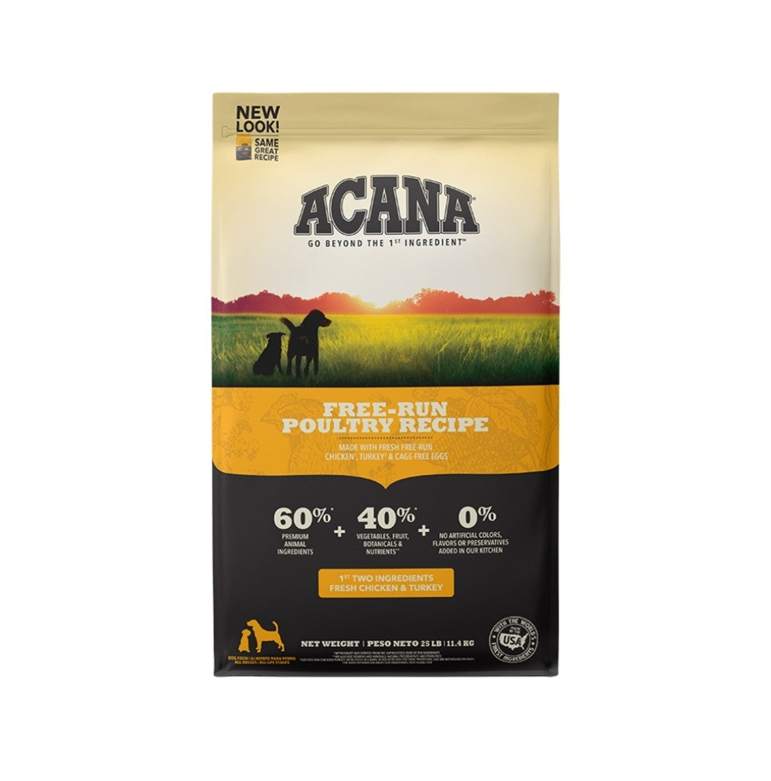 Acana Dog Food Grain Free Free Run Poultry 13lb