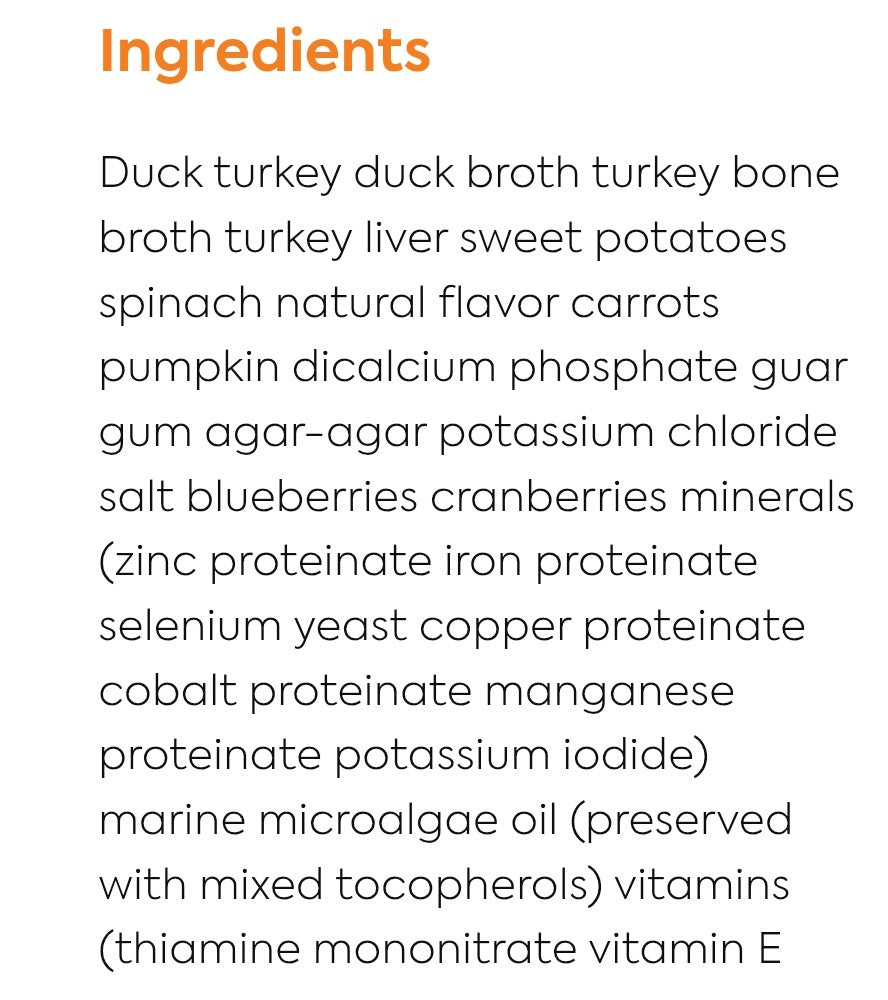Acana Dog Food Grain Free Premium Pate Duck Recipe In Bone Broth 12.8 oz 12 Pack