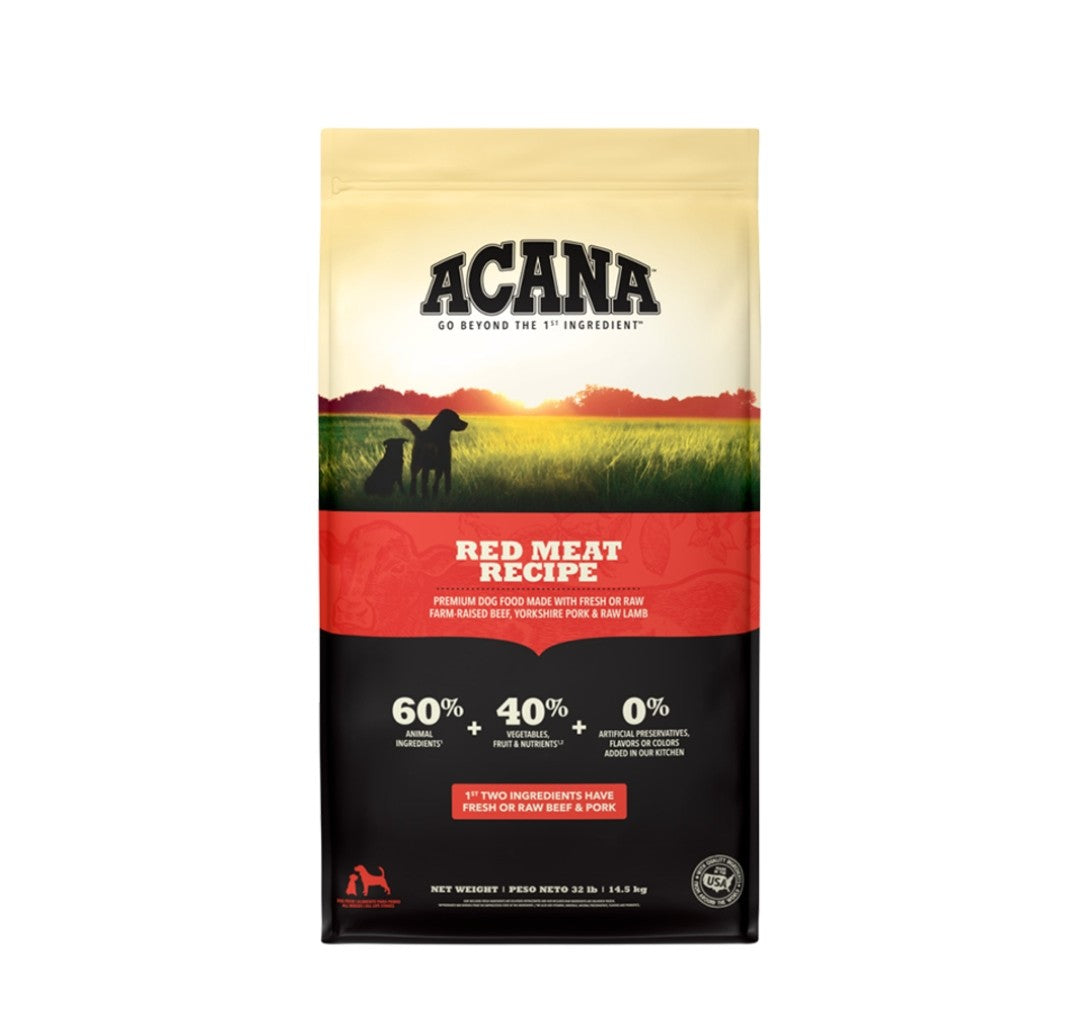 Acana Dog Food Grain Free Red Meat Recipe 13lb