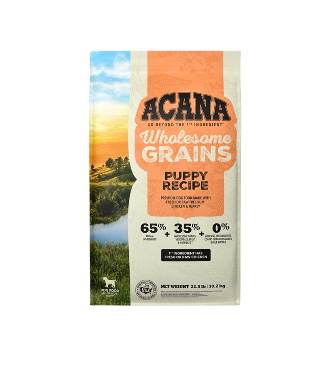 Acana Dog Food Wholesome Grains Puppy 4lb