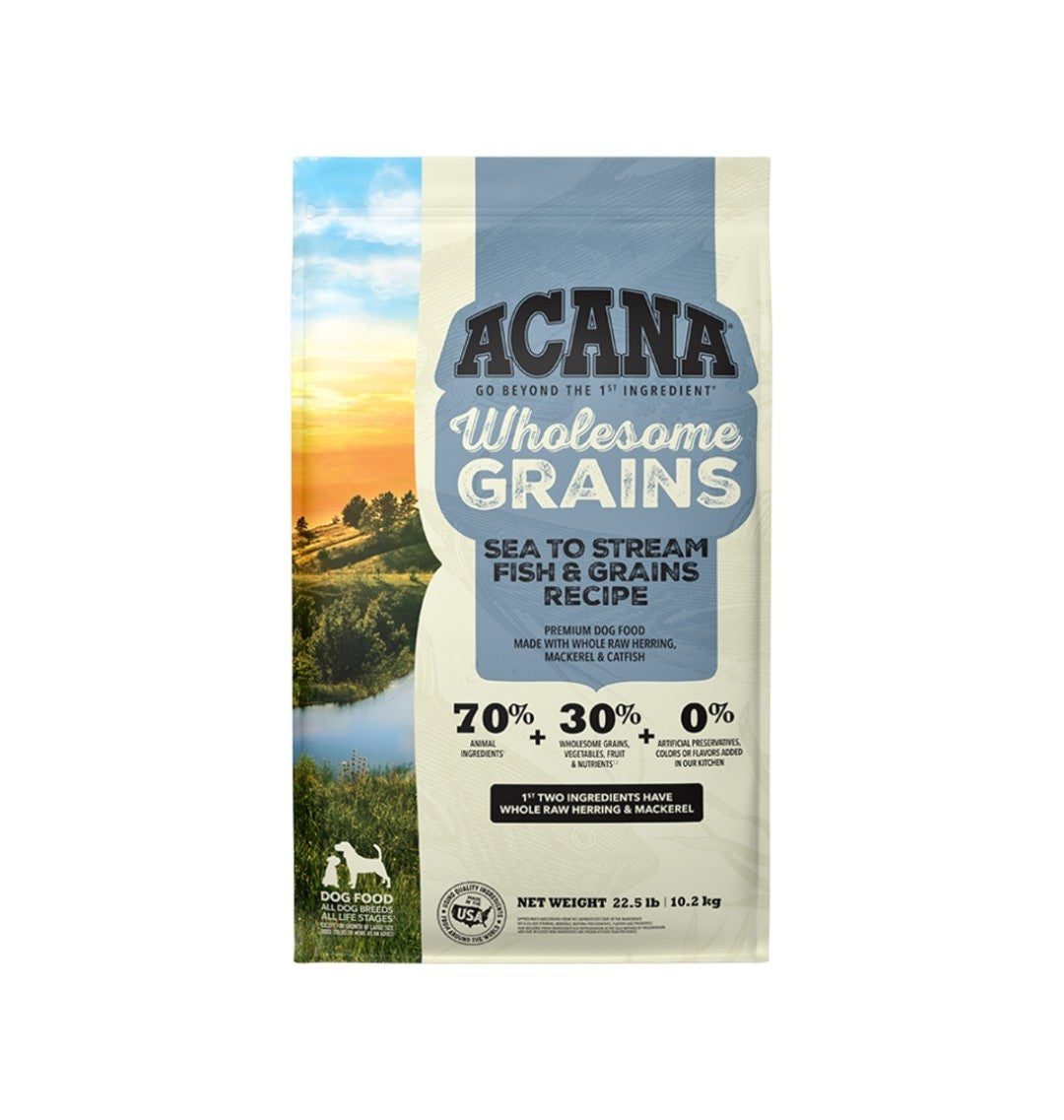Acana Dog Food Wholesome Grains Sea To Stream 4 lb