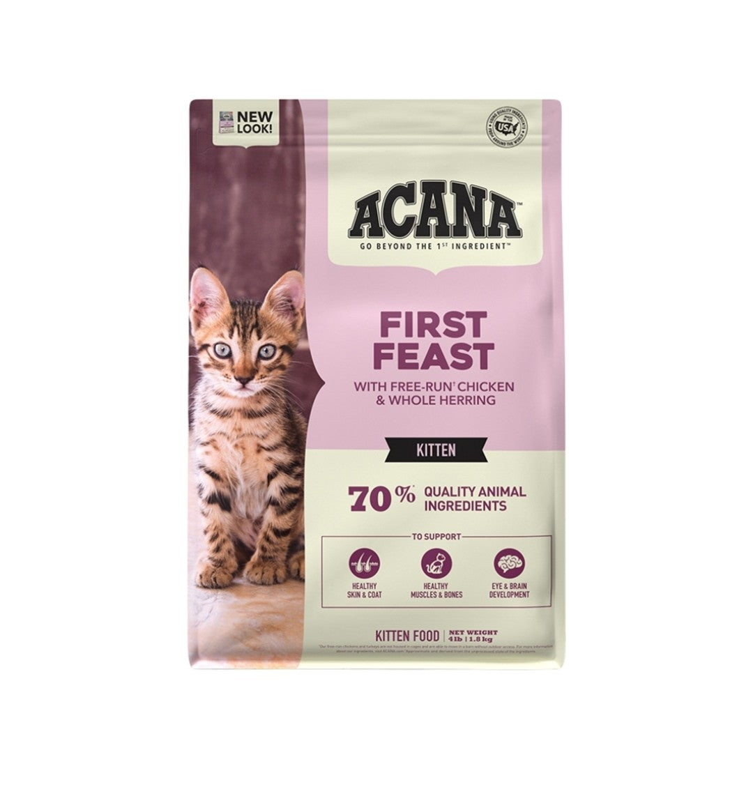 Acana Cat Food First Feast 4lb