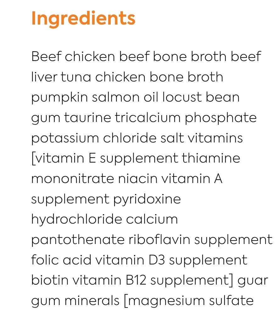 Acana Cat Food Grain Free Beef Chicken + Tuna Recipe In Bone Broth 3 oz- 24 Pack
