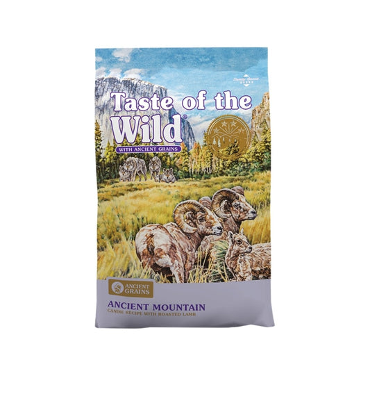 Taste of the wild dog food Ancient Mountain Recipe With Roasted Lamb 14.lb