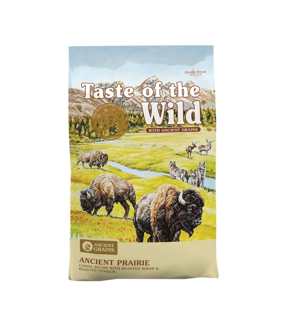 Taste of the wild dog food Ancient Prairie With Roasted Bison & Venison 28lb