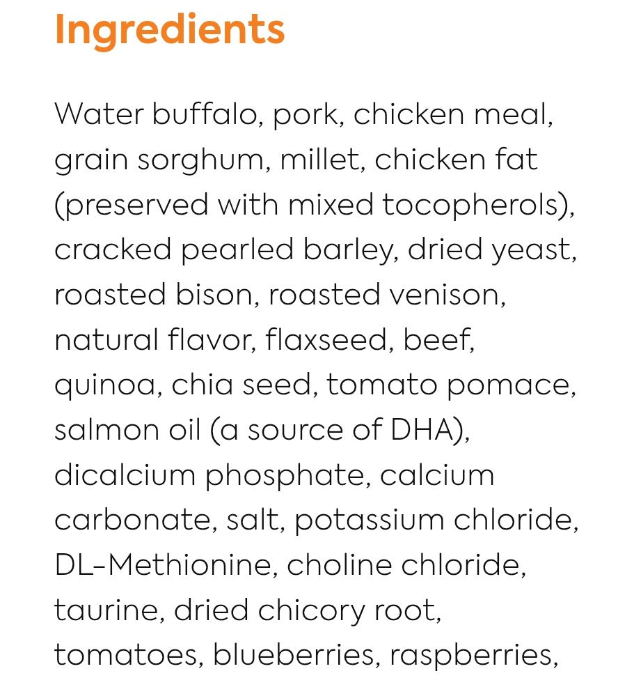 Taste of the wild dog food Ancient Prairie With Roasted Bison & Venison 14lb