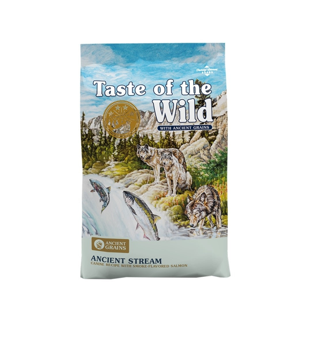Taste of the wild dog food Ancient Stream With Smoke Flavored Salmon 5lb