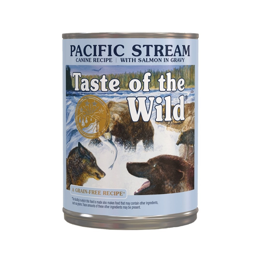 Taste of the wild wet dog food Grain Free Pacific Stream In Gravy 13.2 oz 12 Pack